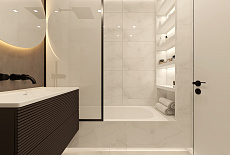 Проект ванной комнаты от Игнатовой Наталии